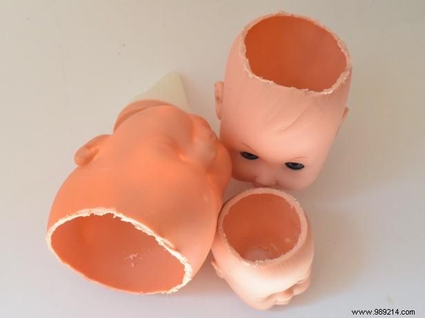 DIY Creepy Doll Head Planters: Spooky Halloween Tutorial