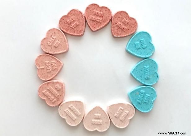 DIY Conversation Heart Bath Bombs: Easy Valentine s Day Recipe by Jennifer Perkins
