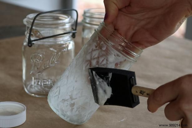 DIY Guide: Craft City Skyline Silhouette Mason Jar Candle Holders