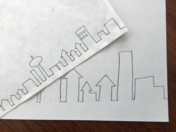 DIY Guide: Craft City Skyline Silhouette Mason Jar Candle Holders