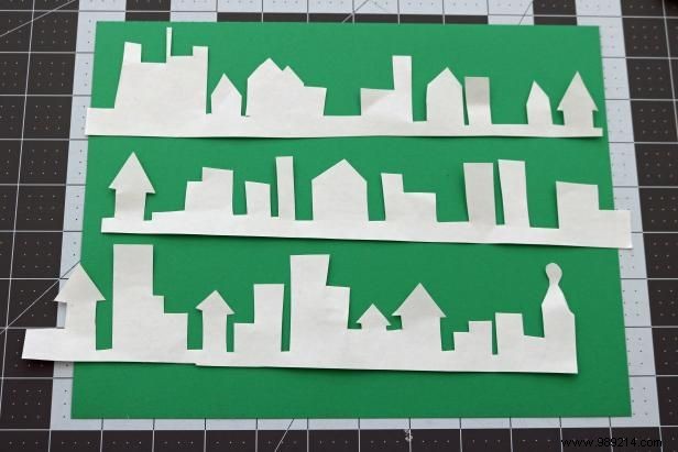 DIY Guide: Craft City Skyline Silhouette Mason Jar Candle Holders