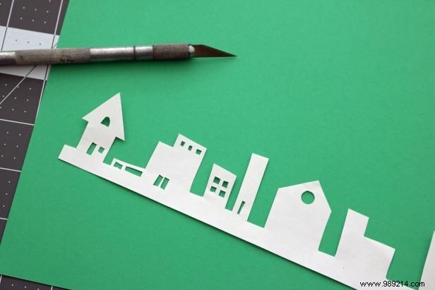 DIY Guide: Craft City Skyline Silhouette Mason Jar Candle Holders