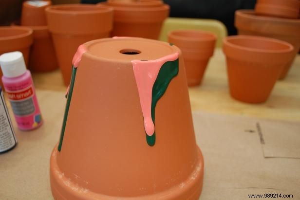 DIY Drip Paint Pots: Easy Step-by-Step Guide to Revamp Old Planters