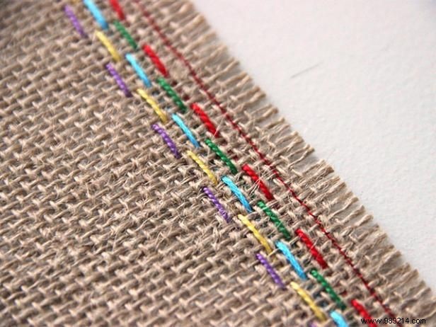 DIY Embroidered Burlap Placemats: Easy Step-by-Step Guide for Rustic Table Decor