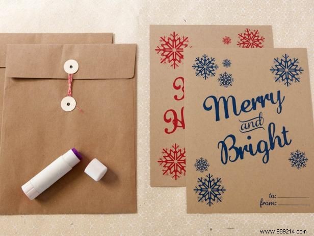 DIY Personalized Christmas Gift Envelopes: Easy Step-by-Step Tutorial