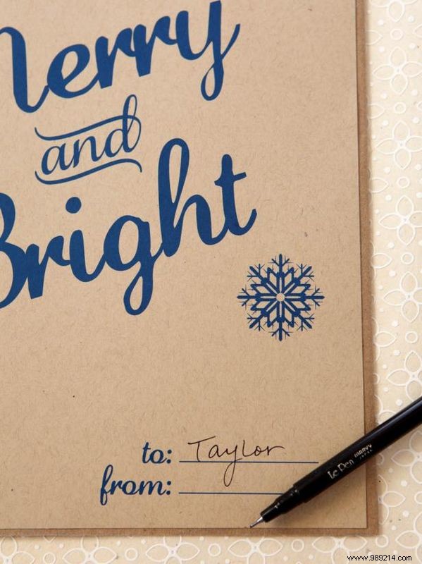 DIY Personalized Christmas Gift Envelopes: Easy Step-by-Step Tutorial