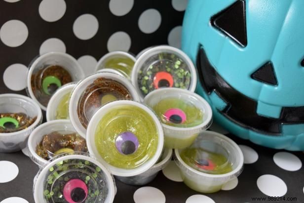 DIY Borax-Free Glitter Slime: Spooky Halloween Crafts for Kids