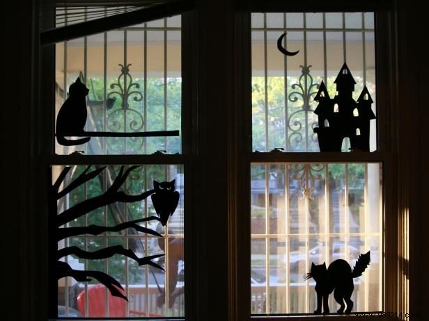 DIY Halloween Window Silhouettes: Simple Step-by-Step Guide from a Seasoned Crafter