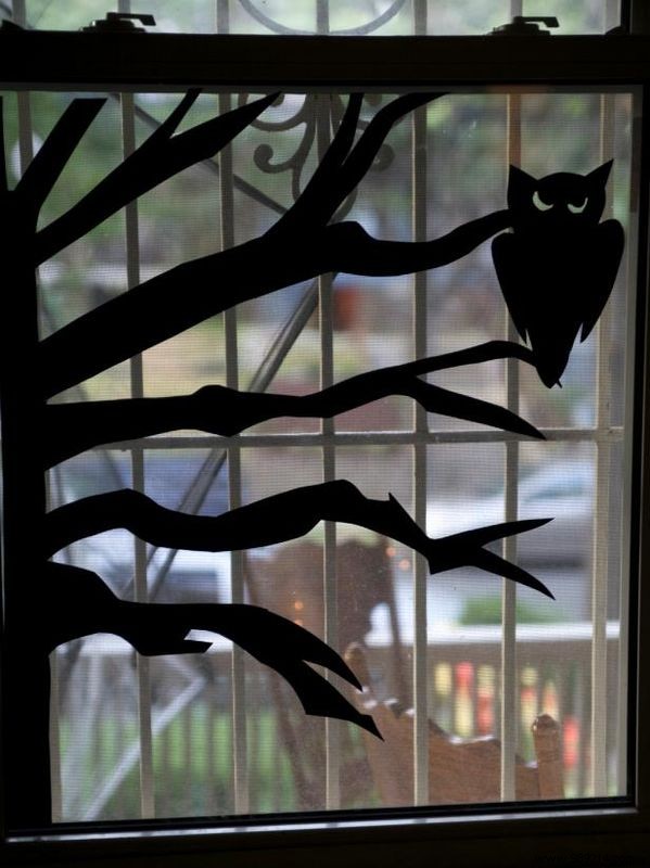 DIY Halloween Window Silhouettes: Simple Step-by-Step Guide from a Seasoned Crafter