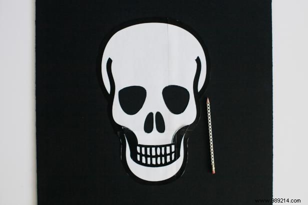 DIY Halloween Skull Art: Easy Step-by-Step Foam Board Tutorial
