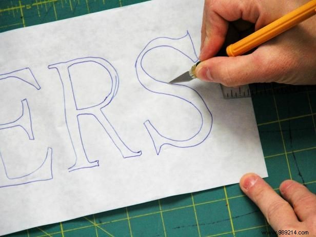 DIY His and Hers Throw Pillows: Easy No-Sew Stencil Tutorial