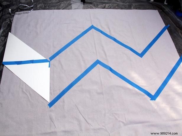 Create Stunning No-Sew Chevron Drop Cloth Curtains: Expert DIY Guide