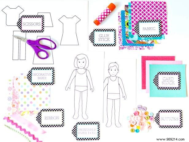 DIY Paper Dolls: Easy Step-by-Step Guide with Free Printable Patterns