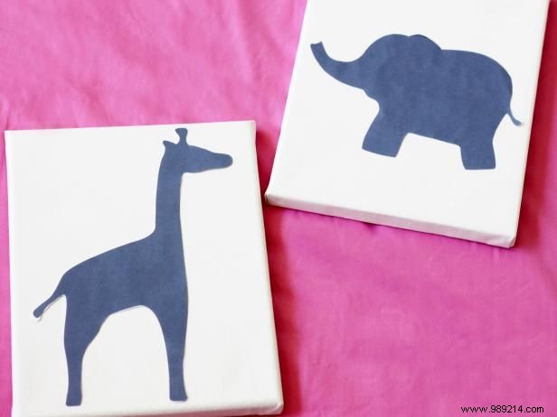 Create Stunning Silhouette Canvas Art for Your Child s Bedroom: Easy DIY Guide