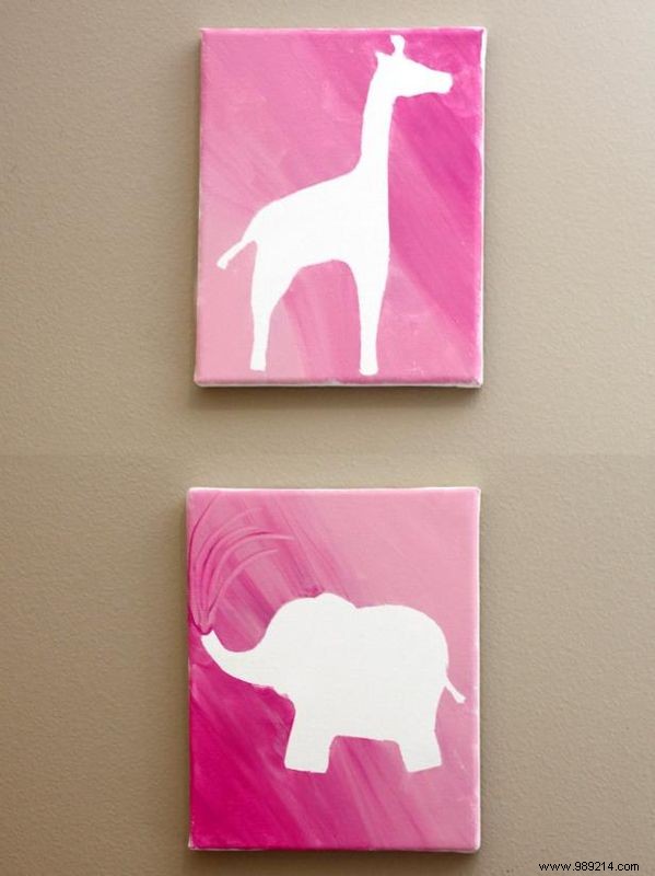 Create Stunning Silhouette Canvas Art for Your Child s Bedroom: Easy DIY Guide