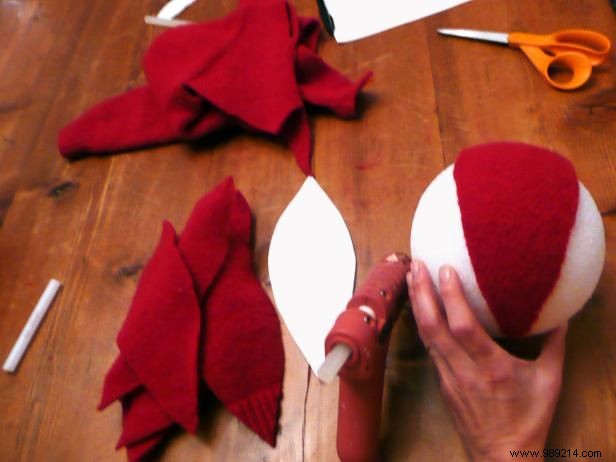 DIY Wool Sweater Christmas Tree Topiaries: Upcycled Holiday Decor Tutorial