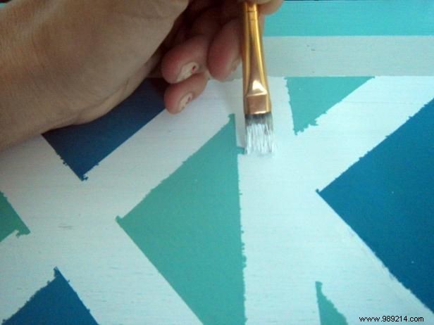 DIY Guide: Transform a Thrift Store Dresser with a Moroccan Geometric Pattern