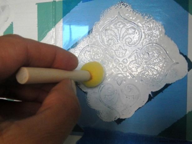 DIY Guide: Transform a Thrift Store Dresser with a Moroccan Geometric Pattern