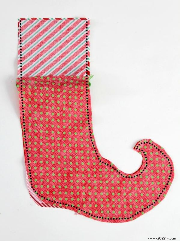 DIY Christmas Elf Stocking: Easy Step-by-Step Sewing Tutorial for Beginners