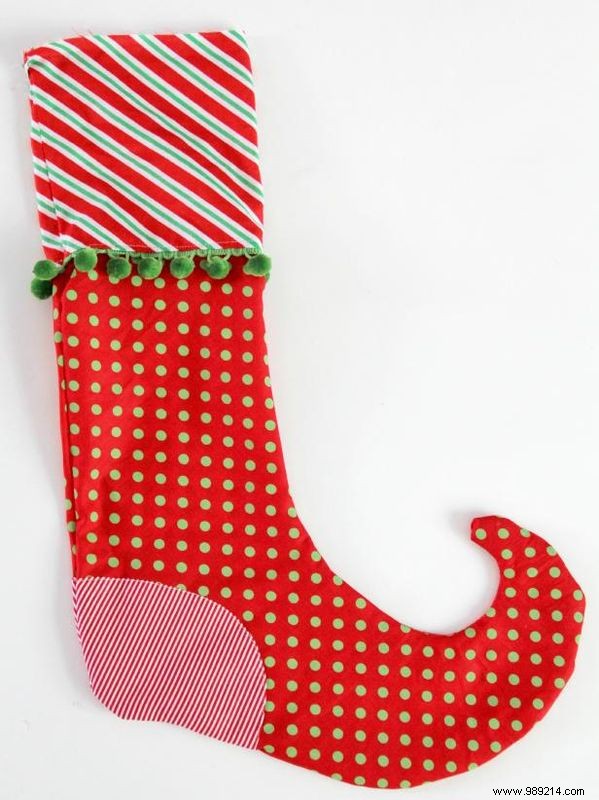 DIY Christmas Elf Stocking: Easy Step-by-Step Sewing Tutorial for Beginners