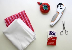 Easy DIY Color Block Christmas Stocking: Step-by-Step Sewing and Dip-Dyeing Guide