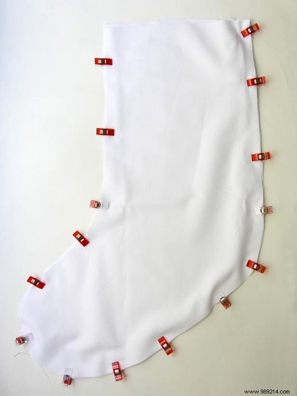 Easy DIY Color Block Christmas Stocking: Step-by-Step Sewing and Dip-Dyeing Guide