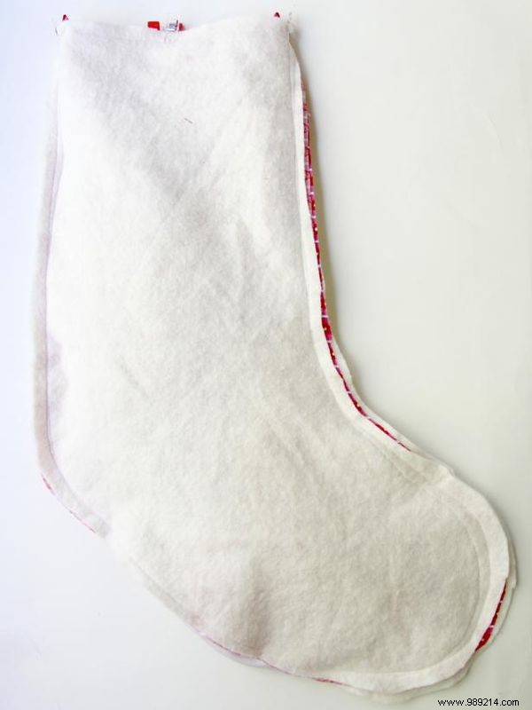 Easy DIY Color Block Christmas Stocking: Step-by-Step Sewing and Dip-Dyeing Guide