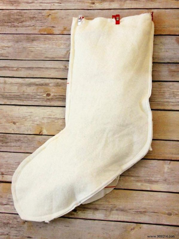 DIY Guide: Craft a Rustic Burlap Chalkboard Christmas Stocking