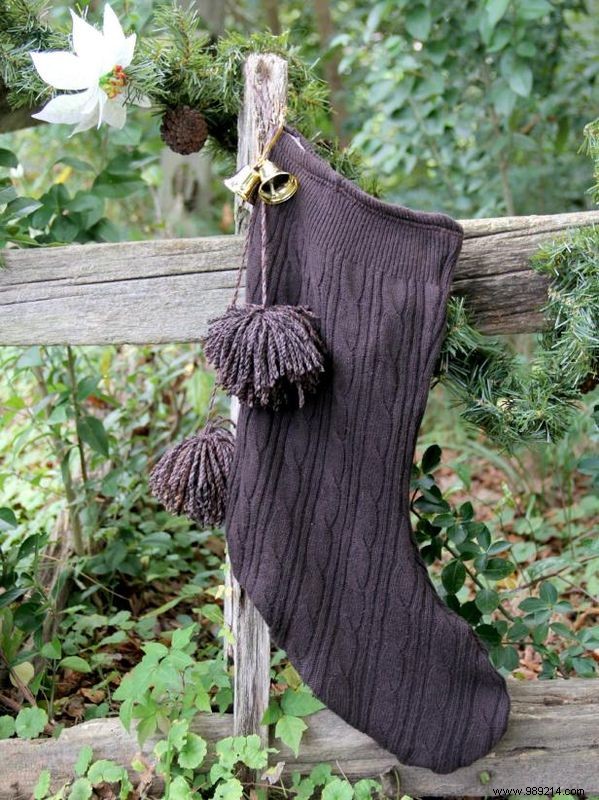 DIY Christmas Stocking: Easy Step-by-Step Guide Using a Recycled Sweater