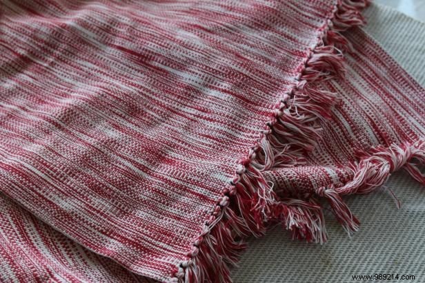 Expert DIY: Transform a Flat Woven Rug into a Custom Slip Stitch Pillow