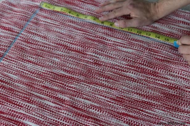 Expert DIY: Transform a Flat Woven Rug into a Custom Slip Stitch Pillow