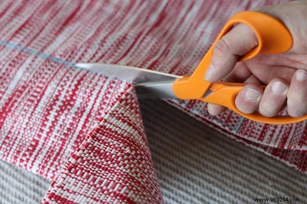 Expert DIY: Transform a Flat Woven Rug into a Custom Slip Stitch Pillow