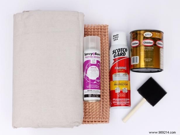 DIY Guide: Transform Canvas Drop Cloth into a Custom Outdoor Rug