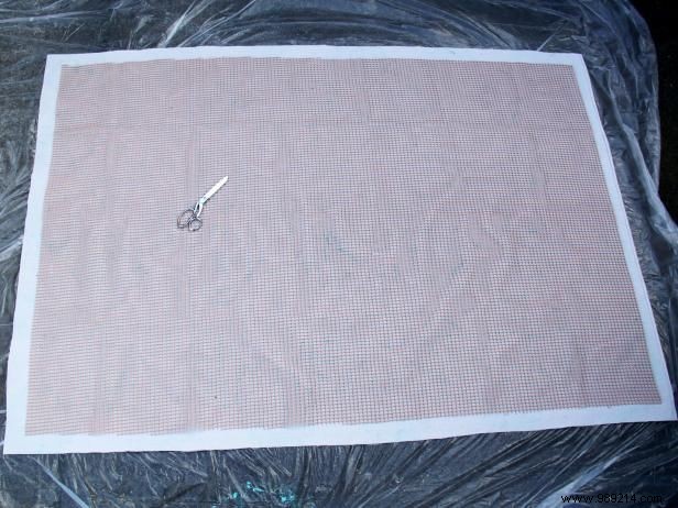 DIY Guide: Transform Canvas Drop Cloth into a Custom Outdoor Rug