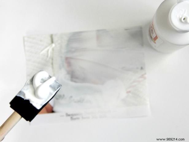 DIY: Transform Your Baby s Birth Announcement into a Cherished Christmas Tree Ornament