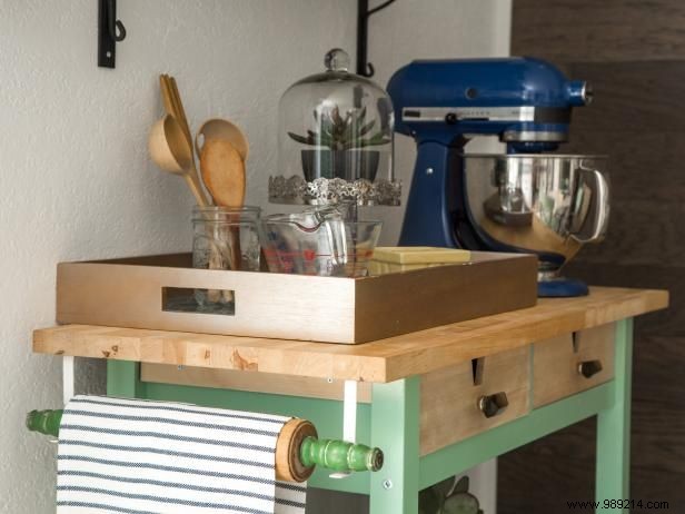 How to Transform a Rolling Kitchen Cart: Easy DIY Kitchen Upgrade