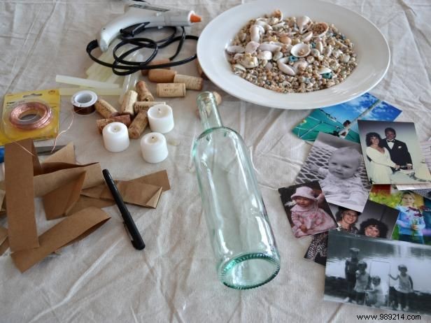 DIY Guide: Upcycle Old Bottles into Charming Photo Display Bottles
