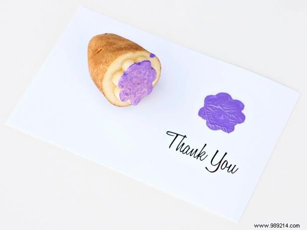 DIY Potato Stamp Greeting Cards: Easy, Fun Craft for Kids