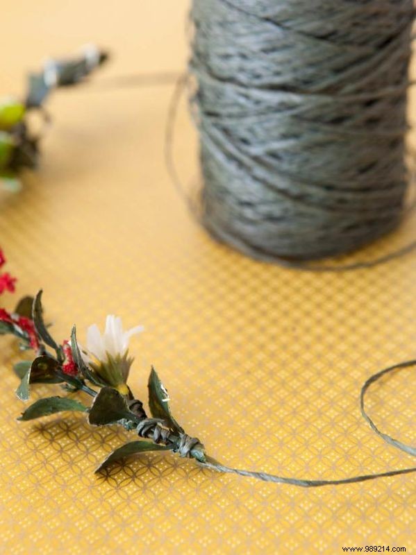 How to Wrap Gifts with a Stunning DIY Floral Garland