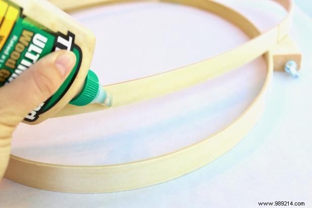 Elegant Fall Wreath DIY: Stunning Wooden Hoop Design by Allie Holcomb King