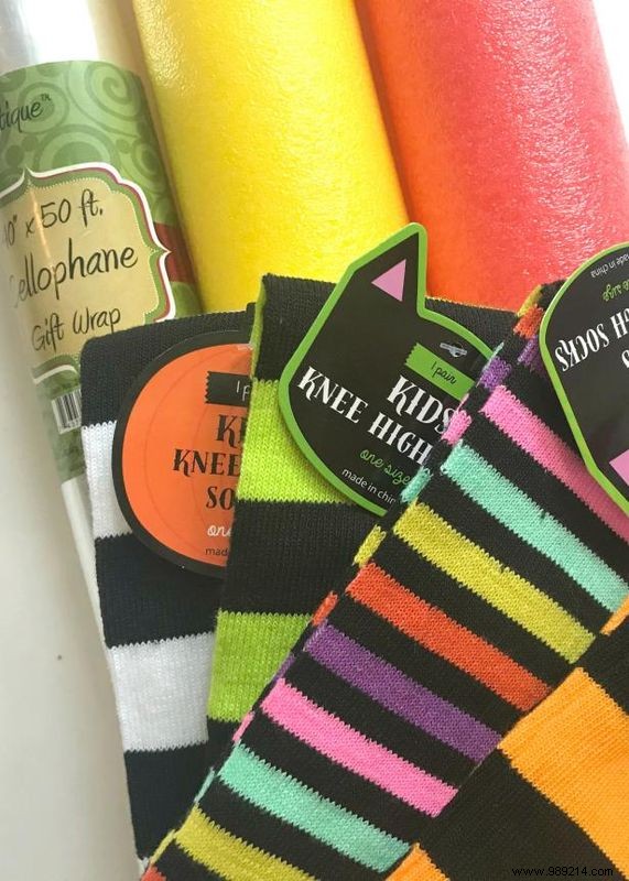 DIY Giant Pool Noodle Candy for Halloween: Easy Tutorial by Jennifer Perkins