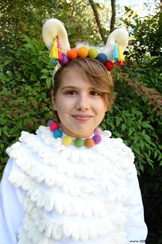 DIY Llama and Cactus Halloween Costumes: Easy Last-Minute Sweatsuit Transformations by Jennifer Perkins