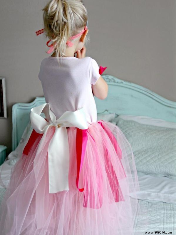 Easy DIY Princess Ball Gown: Kids  Halloween Costume from an Upcycled T-Shirt