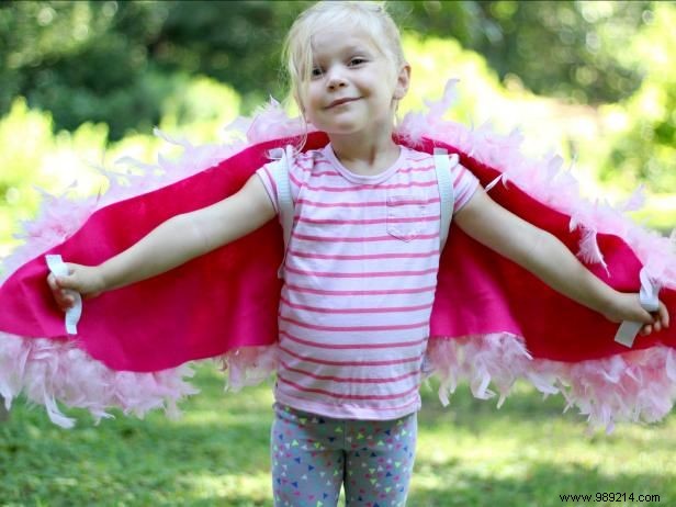 DIY Bird Wings for Kids  Halloween Costumes: Easy Step-by-Step Tutorial