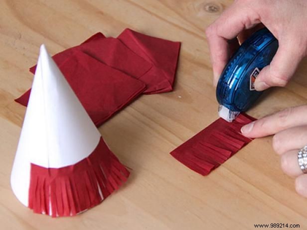 DIY Crepe Paper Christmas Tree Centerpiece: Easy Step-by-Step Holiday Craft