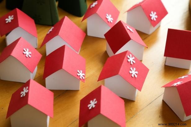 Craft a Magical Scandinavian-Inspired Glowing Advent Calendar Village