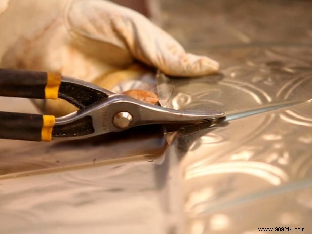 DIY Quilted Tin Tile Headboard: Upcycling Vintage Architectural Salvage