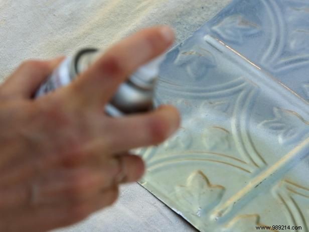 DIY Quilted Tin Tile Headboard: Upcycling Vintage Architectural Salvage