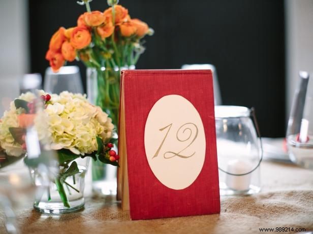DIY Elegant Wedding Table Numbers from Vintage Books: A Step-by-Step Guide