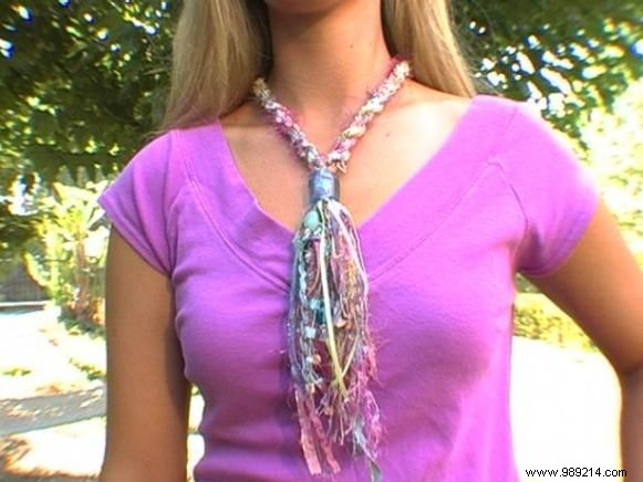 DIY Twisted Fiber and Bead Necklace: Step-by-Step Tutorial from an Experienced Crafter